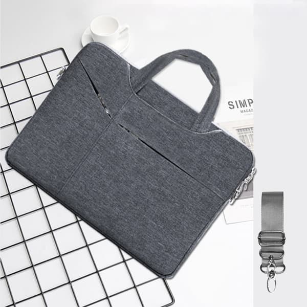 INF Laptop-sleeve med håndtag, vandtæt bærbar taske 0