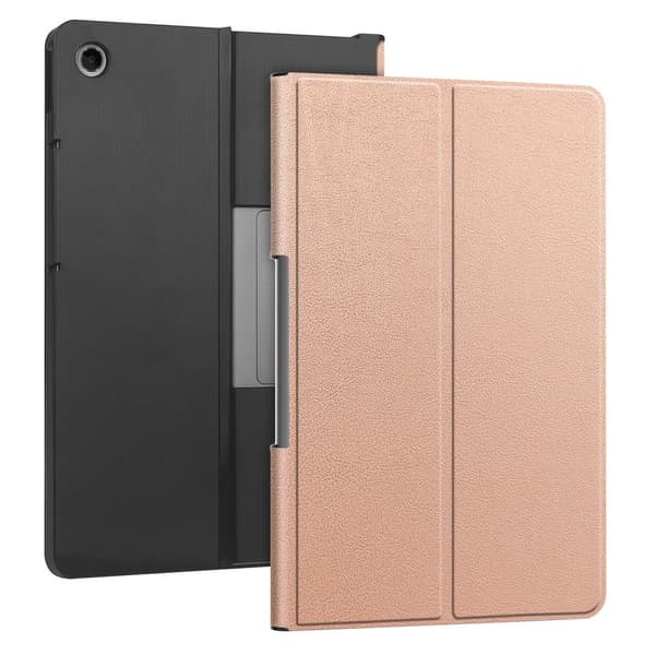 SKALO Lenovo Tab Plus 11.5" Duofold PU-læder Cover - Rosa guld