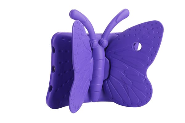 Sommerfugldeksel til iPad Mini 1/2/3/4/5, (7.9"), lilla