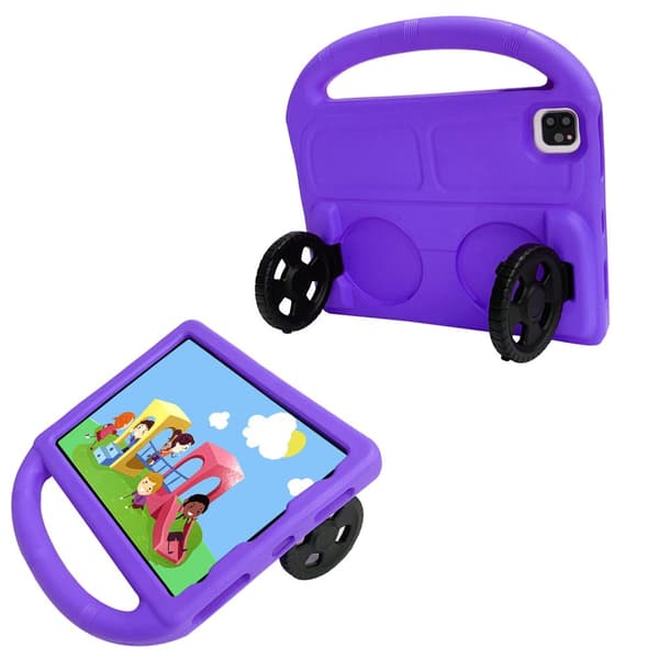 Pyörän suojus iPad Pro 11:lle (2018-2022) + Air 4/5 (10.9") + iPad 10 (10.9") (2022), violetti