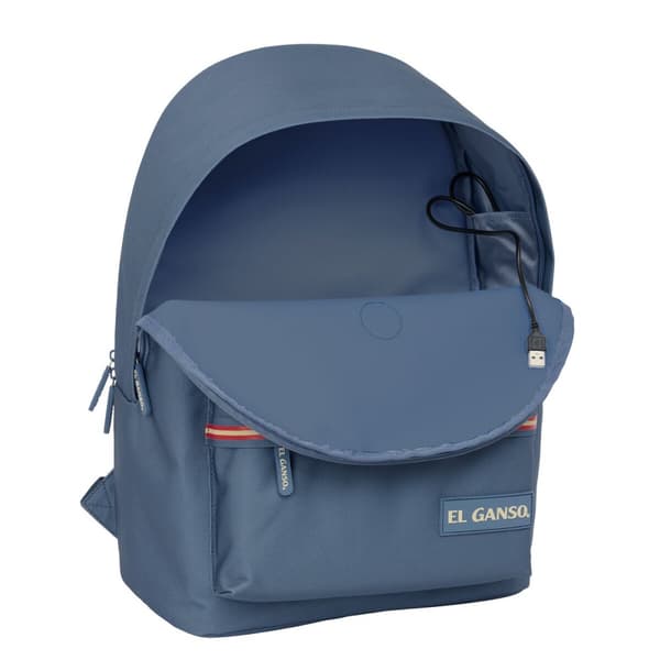 Laptopryggsäck El Ganso Basics Blå 31 x 44 x 18 cm