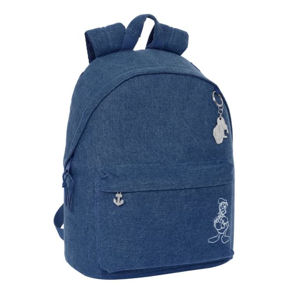 Laptop Ryggsekk Donald Denim Blå 31 x 41 x 16 cm