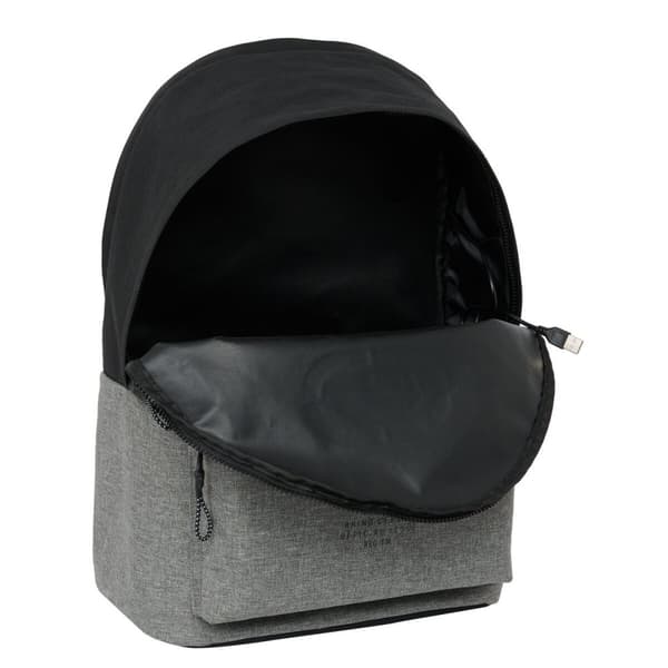 Laptop Ryggsekk Eckō Unltd. Rhino Svart Grå 31 x 44 x 18 cm
