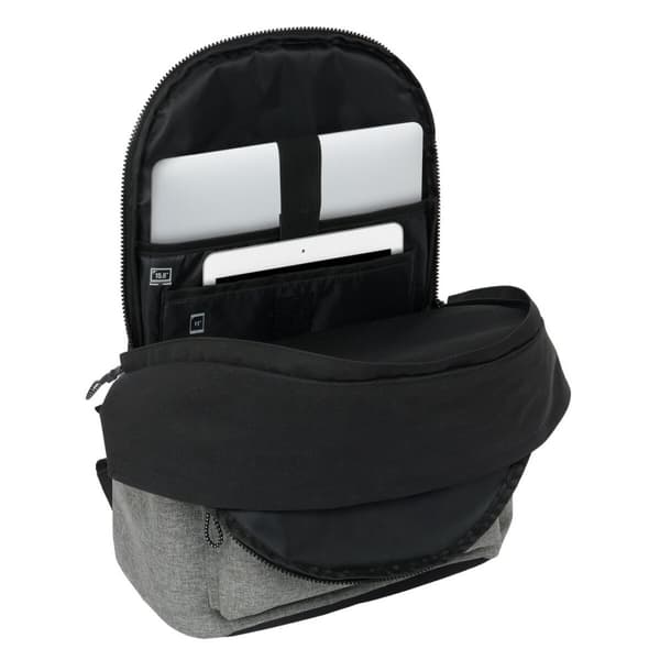 Laptop Ryggsekk Eckō Unltd. Rhino Svart Grå 31 x 44 x 18 cm