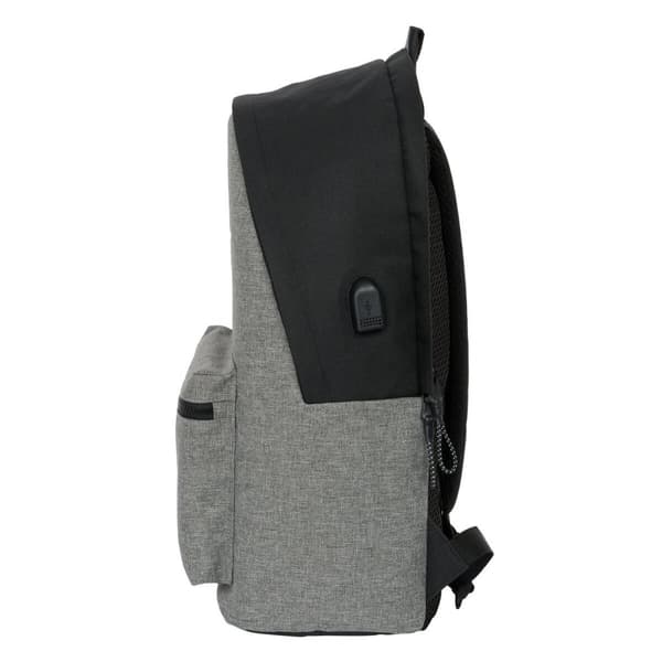 Laptop Ryggsekk Eckō Unltd. Rhino Svart Grå 31 x 44 x 18 cm
