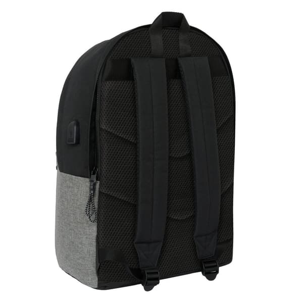 Laptop Ryggsekk Eckō Unltd. Rhino Svart Grå 31 x 44 x 18 cm