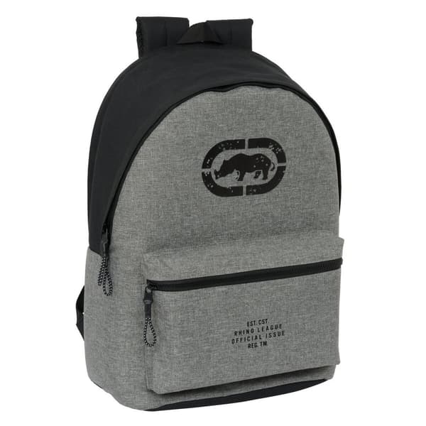 Laptop Ryggsekk Eckō Unltd. Rhino Svart Grå 31 x 44 x 18 cm