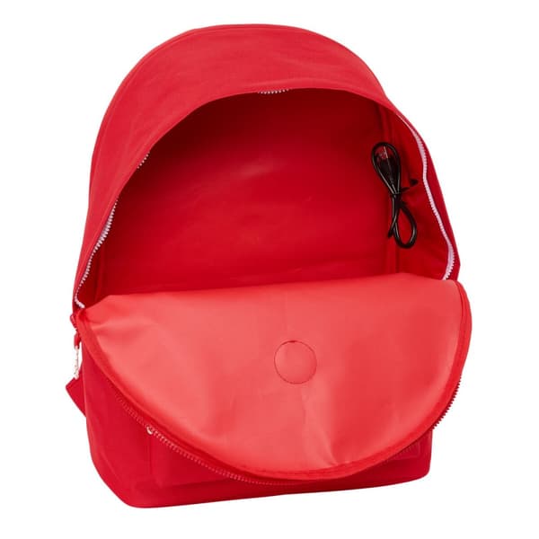 Rygsæk til bærbar computer og tablet med USB output Sevilla Fútbol Club Rød 31 x 44 x 18 cm