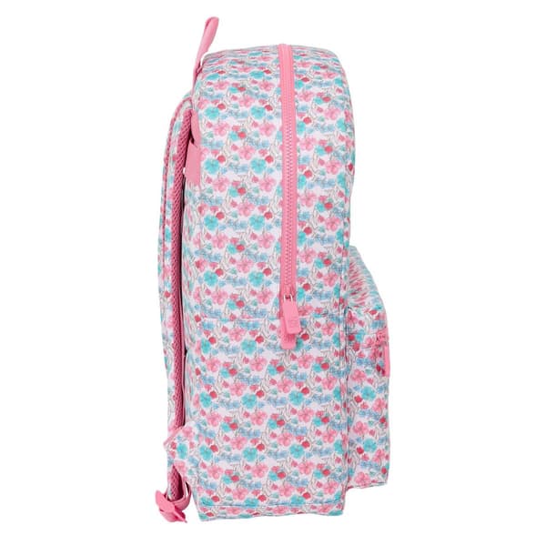 Laptop rygsæk Moos Flores Multifarvet 32 x 43 x 14 cm