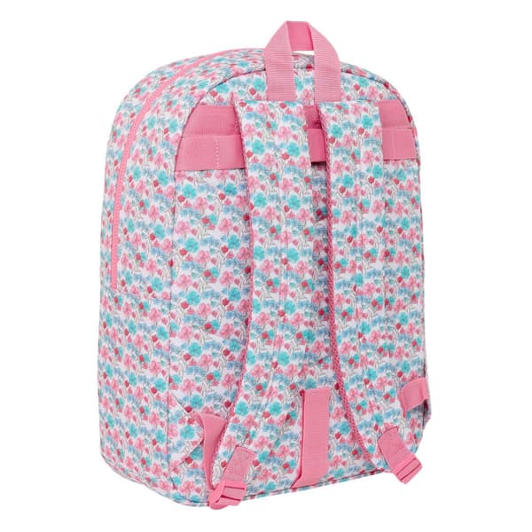 Laptop rygsæk Moos Flores Multifarvet 32 x 43 x 14 cm