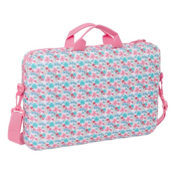 Etui for Bærbar Datamaskin Moos Flores Flerfarget 40 x 27 x 4 cm