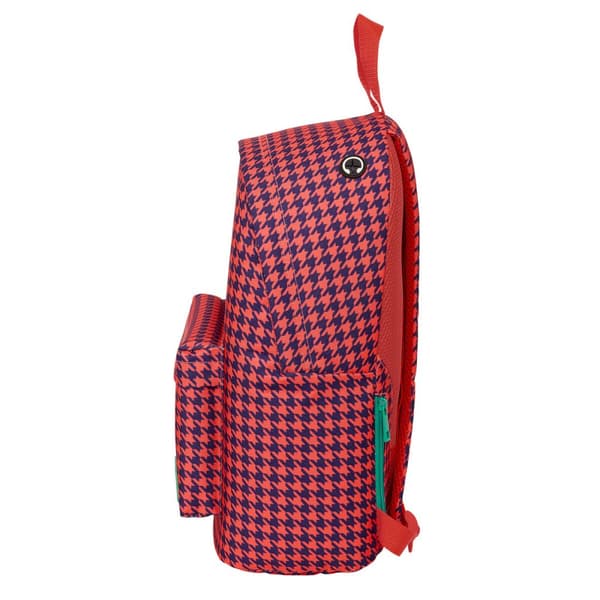 Laptopryggsäck Nait Nait Pata de gallo coral Korall 31 x 41 x 16 cm