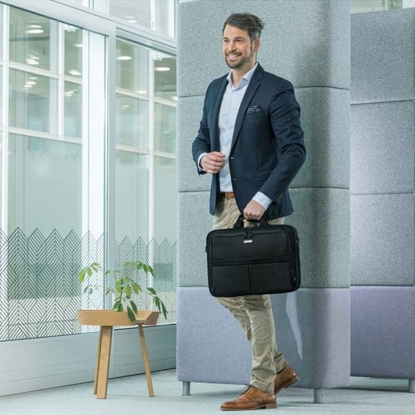 Etui for Bærbar Datamaskin Dicota D31439-RPET Svart 15,6''