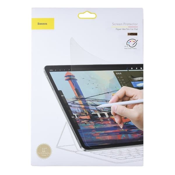 Baseus 0,15 mm papirlignende film til 2018 iPad Pro 11 tommer gennemsigtig