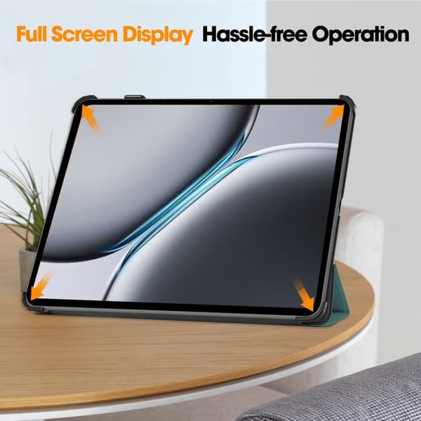 SKALO OnePlus Pad 2 Trifold Fodral - Grön
