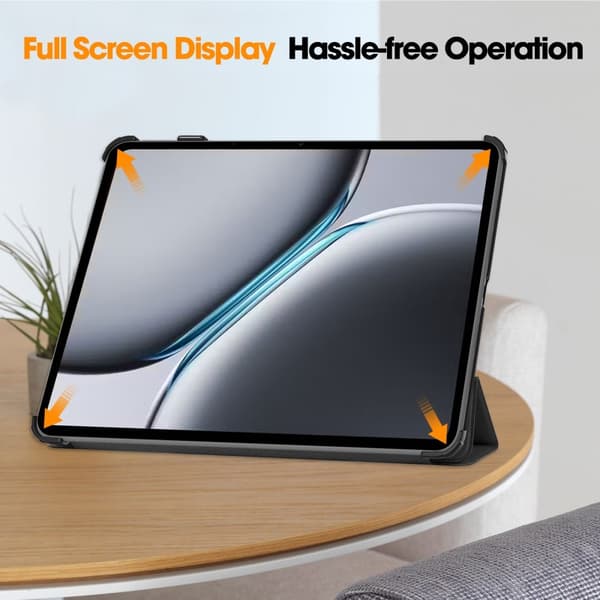 SKALO OnePlus Pad 2 Trifold Fodral - Svart