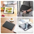 Miniatyrbild 8 av 10: DUX DUCIS OnePlus Pad 2 DOMO Series Trifold Fodral - Svart