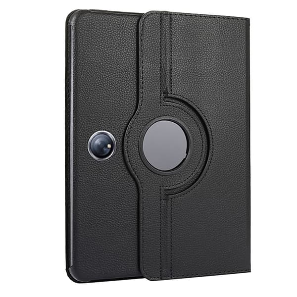 SKALO OnePlus Pad 360 Litchi Suojakotelo - Musta