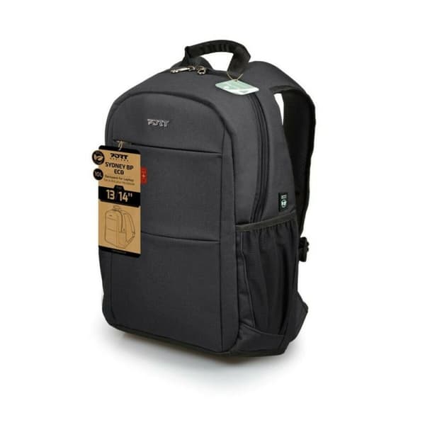 Laptop rygsæk Port Designs 135173 Sort 35 x 48,5 x 19 cm