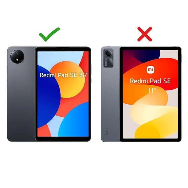 SKALO Xiaomi Redmi Pad SE 8.7 Barnskal med handtag och ställ - Rosa