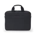 Miniatyrbild 3 av 3: DICOTA BASE Eco Slim Case Väska för bärbar dator 15"-15.6" polyester, vadderad Bekväm frontficka D31308-RPET Svart