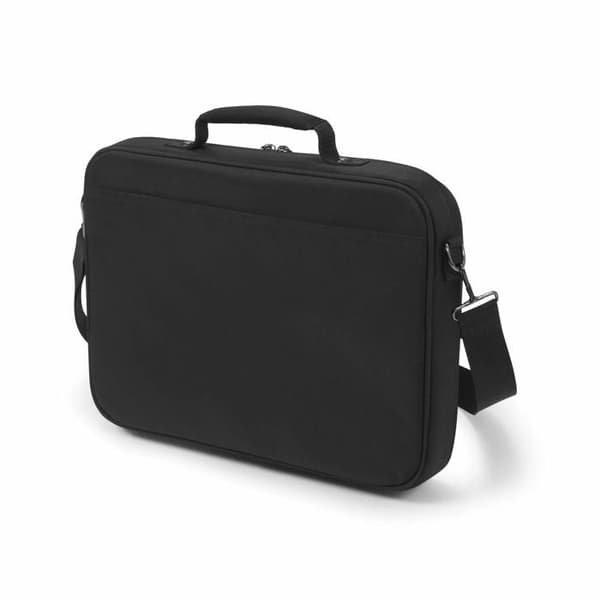 DICOTA MULTI BASE Svart Eco Laptopväska 13"-14,1" Lättvikt med metallram polyesterskydd och flera fack
