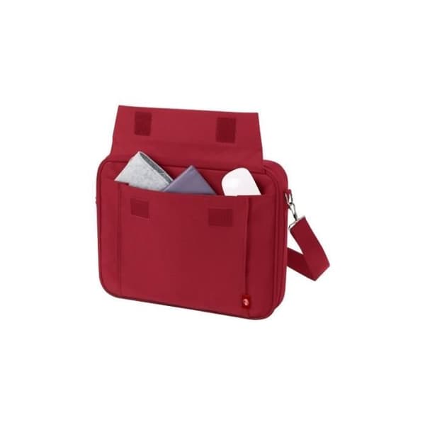 Dicota DICOTA Väska MULTI BASE Röd bärbar dator 14"-15.6" Lätt skydd polyester metallram och flera fack D30