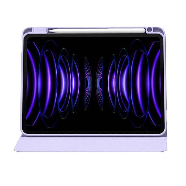 Baseus Minimalist Series IPad PRO 12.9 Magnetisk beskyttende etui (lilla)