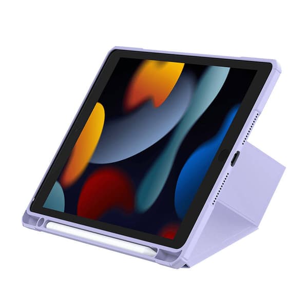 Baseus Minimalist Series IPad 10,2" beskyttende etui (lilla)