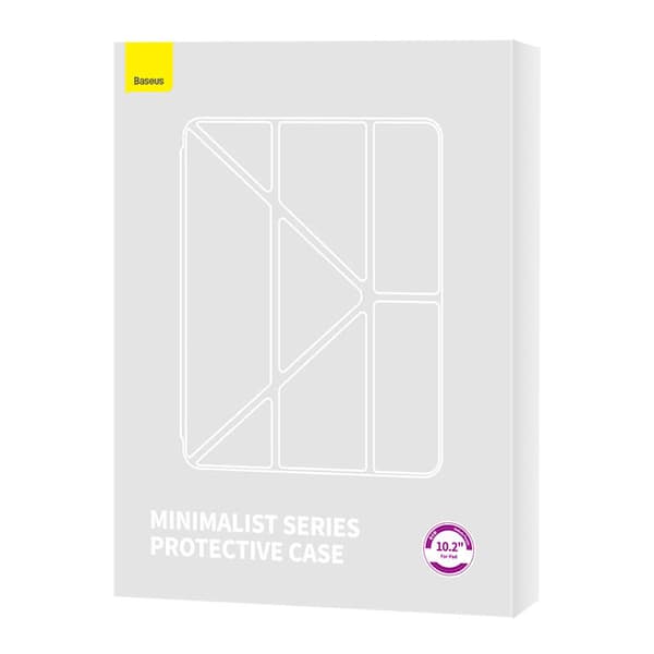 Baseus Minimalist Series IPad 10,2" beskyttende etui (lilla)