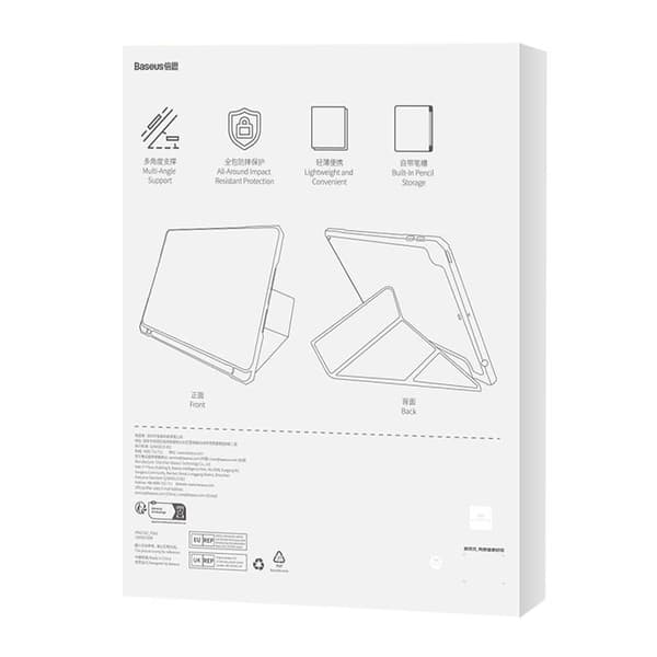 Baseus Minimalist Series IPad 10,2" beskyttende etui (lilla)