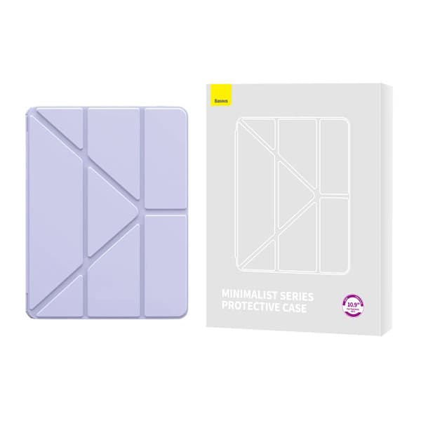 Baseus Minimalist Series IPad Air 4/Air 5 10,9" beskyttende etui (lilla)