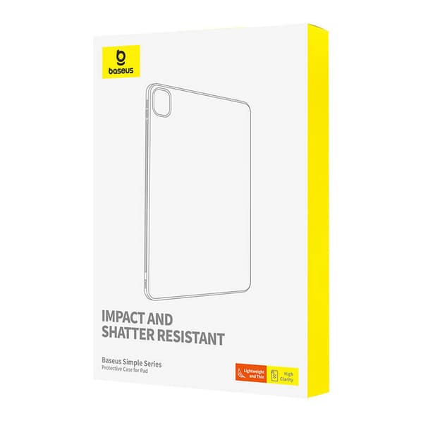 Etui ochronne Baseus Simple Pad Pro (2018/2020/2021/2022) 12,9" (przeźroczyste)