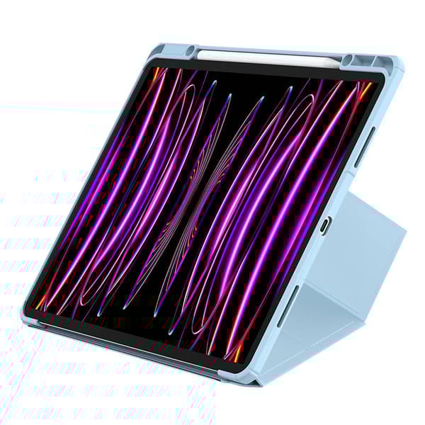 Beskyttelsesveske Baseus Minimalist for iPad Pro 12,9" 2020/2021/2022 (lyseblå)
