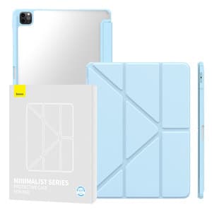 Beskyttelsesveske Baseus Minimalist for iPad Pro 12,9" 2020/2021/2022 (lyseblå)