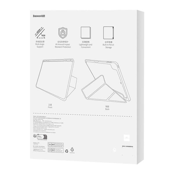 Skyddsfodral Baseus Minimalist för iPad Pro (2018/2020/2021/2022) 11-tum (fioletowe)