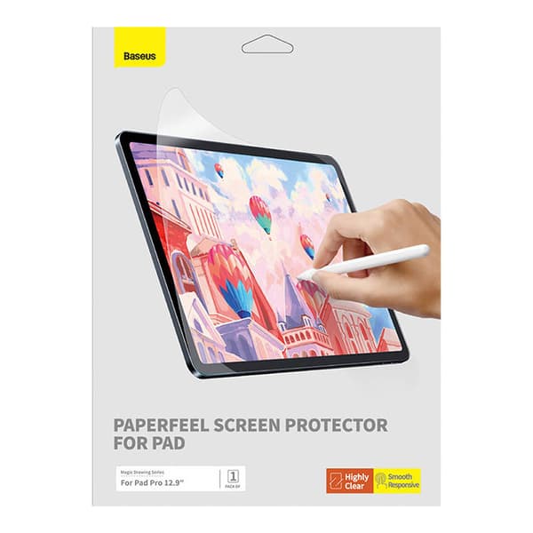 Baseus Paperfeel film til Pad Pro (2018/2020/2021/2022) 12,9″, klar