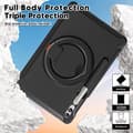 Pikkukuva 6 / 10: SKALO Samsung Tab S10 Plus Extra Shockproof Armor 360 Kahva/Tripod Suojakuori - Musta