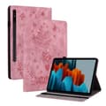 Pikkukuva 1 / 11: SKALO Samsung Tab S10 Plus Mandala Butterfly Suojakotelo - Pinkki