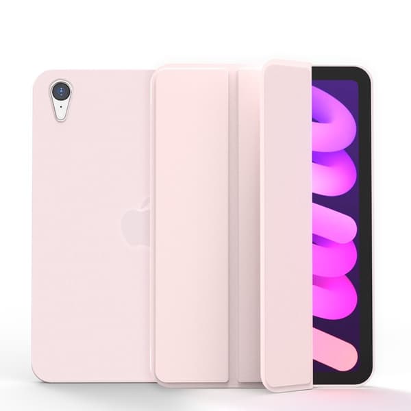 SKALO iPad Mini (2024) Trifold Flip Cover - Pink