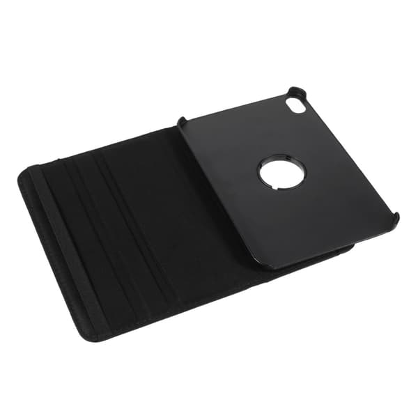 SKALO iPad Mini (2024) 360 Litchi Fodral - Svart
