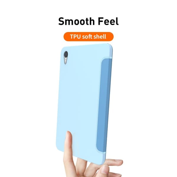 SKALO iPad Mini (2024) Trifold Flip Cover - Sort