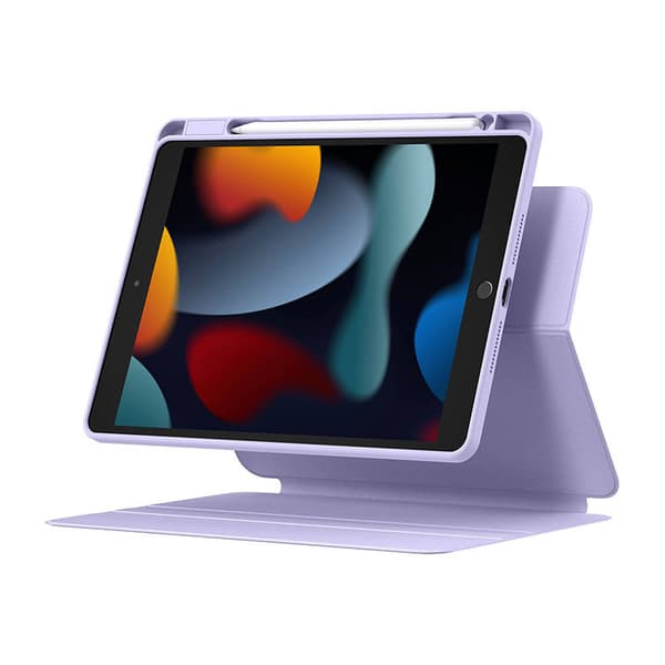 Baseus Minimalist Series IPad 10,2" magnetisk beskyttelsescover (lilla)