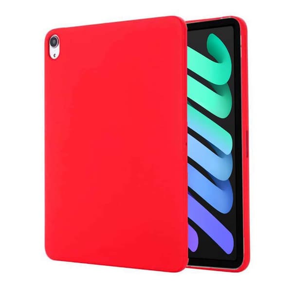 Liquid silikon skal Apple iPad Mini 8.3 (2024) - China Red