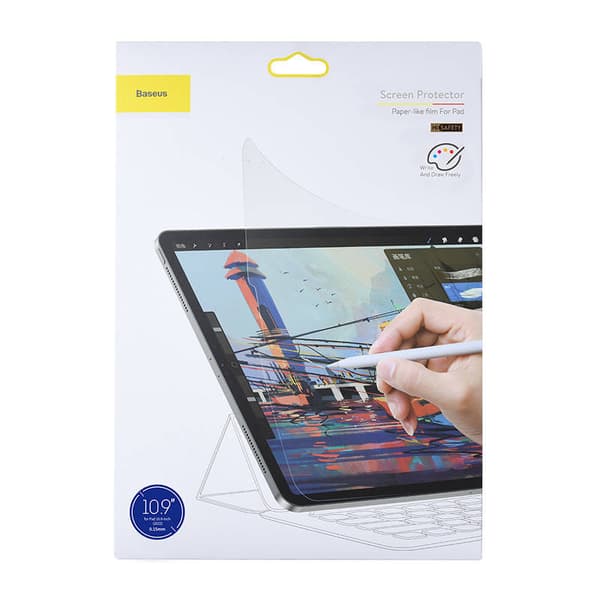 Papirlignende film Baseus 0,15 mm til iPad 10,9" Transparent
