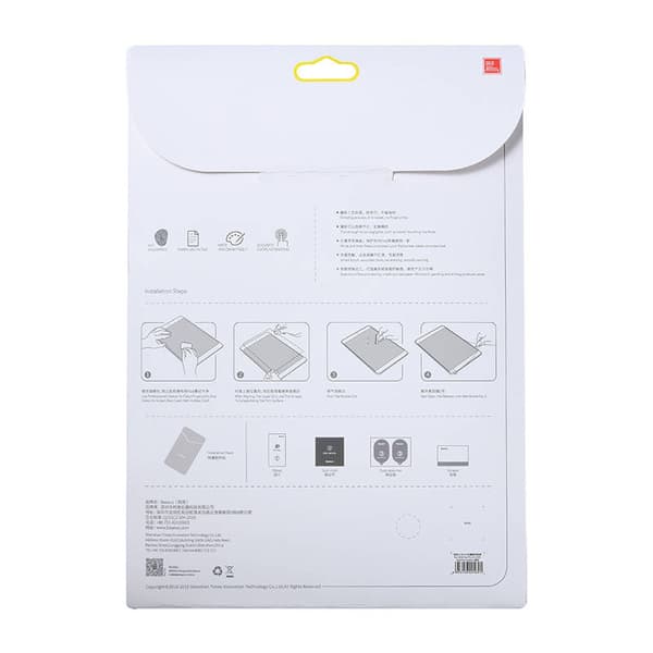 Papirlignende film Baseus 0,15 mm til iPad 10,9" Transparent