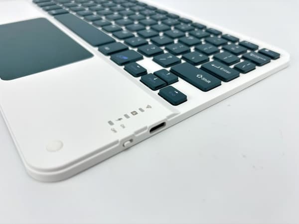 INF Beskyttelsesveske med avtakbart Bluetooth-tastatur for iPad iPad 10.2/10.5 Inches