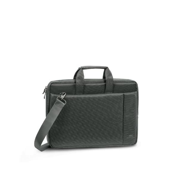 RIVACASE Central Series Notebook-/laptopväska - Grå