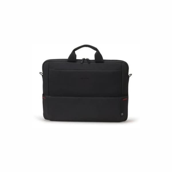 DICOTA Ecological Bag SLIM + BASE Svart För 13-15,6" bärbar dator Gott om lagringsutrymme, HDF-skum Livstidsgaranti D3183