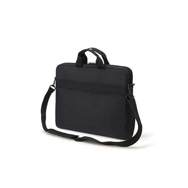 DICOTA Ecological Bag SLIM + BASE Svart För 13-15,6" bärbar dator Gott om lagringsutrymme, HDF-skum Livstidsgaranti D3183